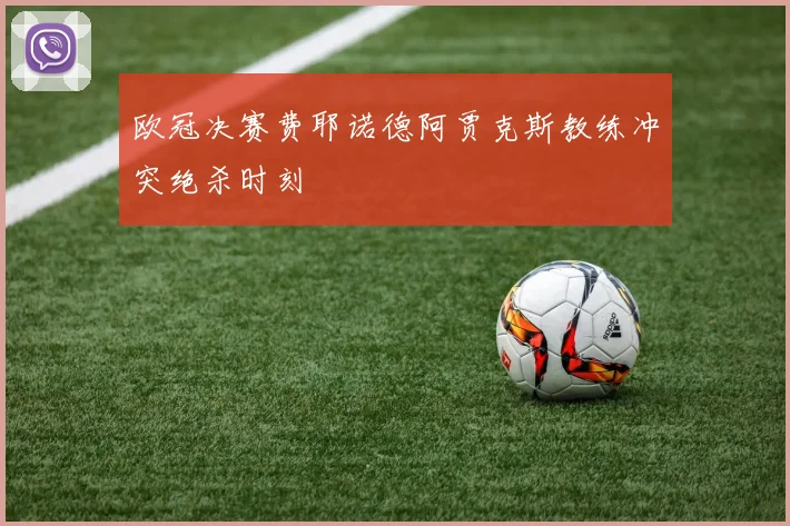 欧冠决赛费耶诺德阿贾克斯教练冲突绝杀时刻