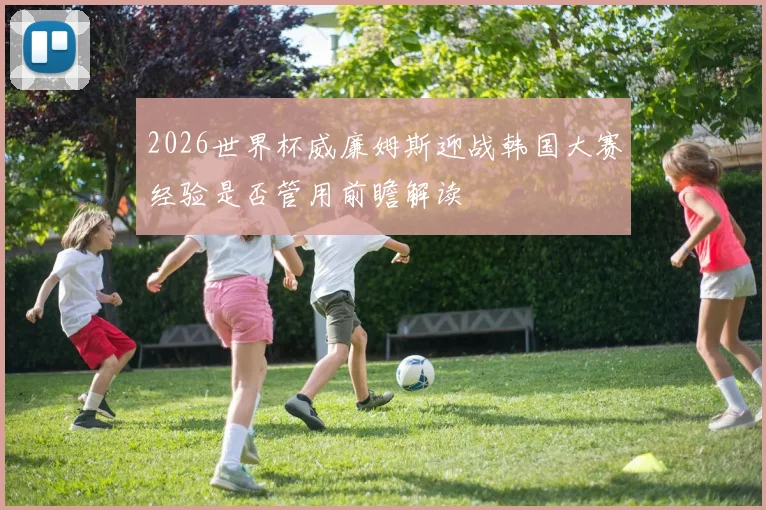 2026世界杯威廉姆斯迎战韩国大赛经验是否管用前瞻解读